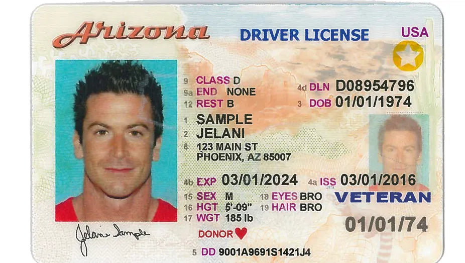 Arizona Driver License( AZ)