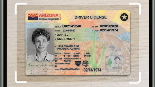 Arizona Driver License (AZ 2023 PolyCard)