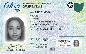 Ohio Driver License(New OH 2022 PolyCard)