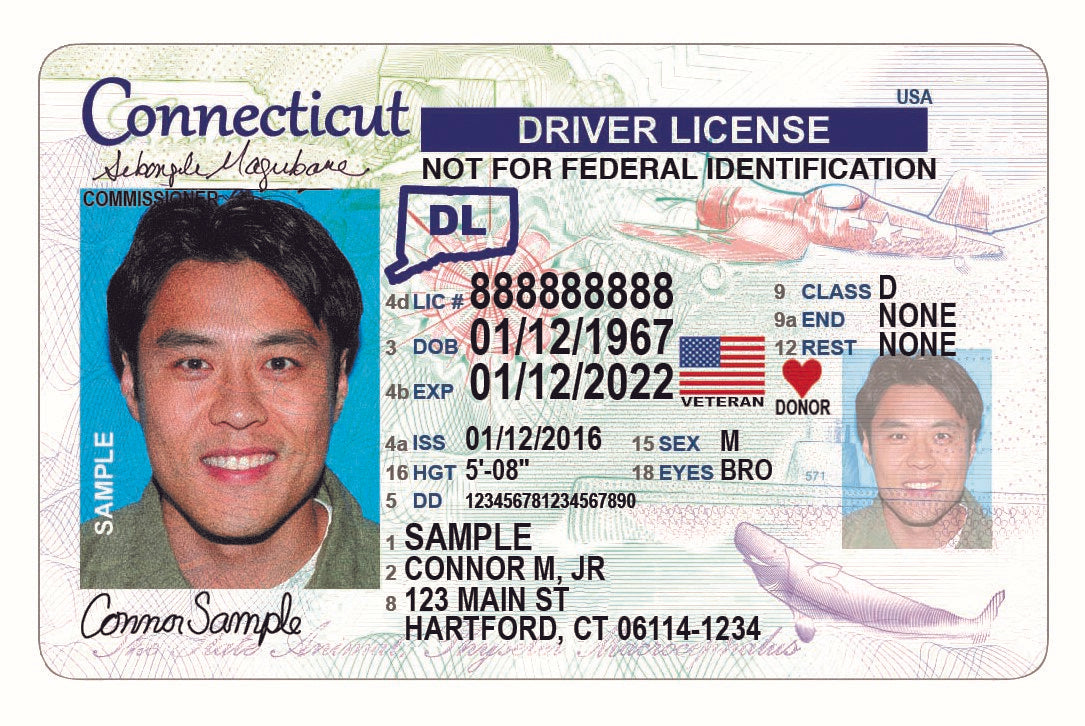 Connecticut Driver License (New CT)