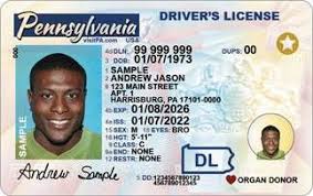 Pennsylvania Driver License (New PA O21)